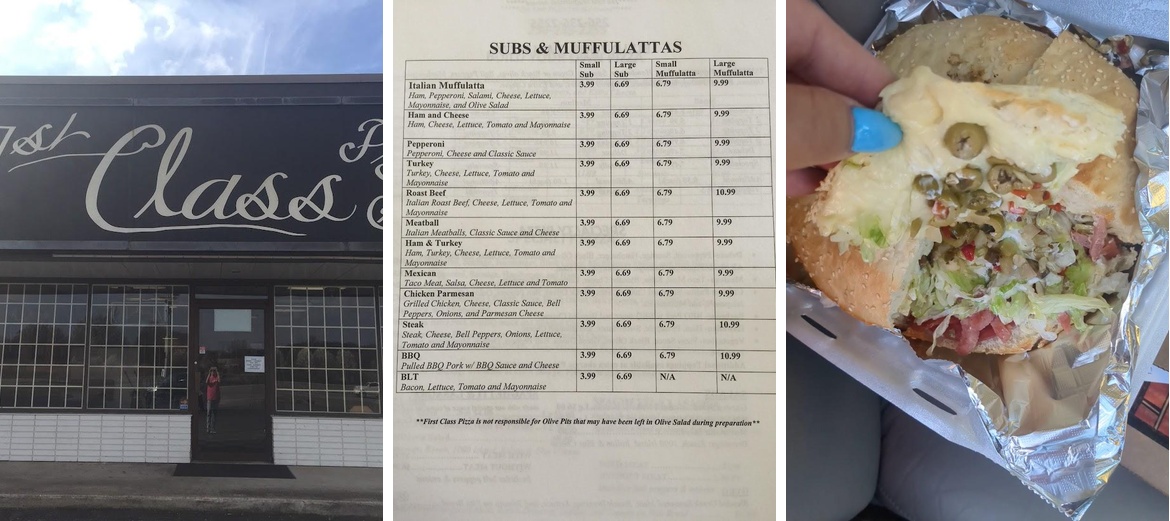 1st Class Pizza & Subs